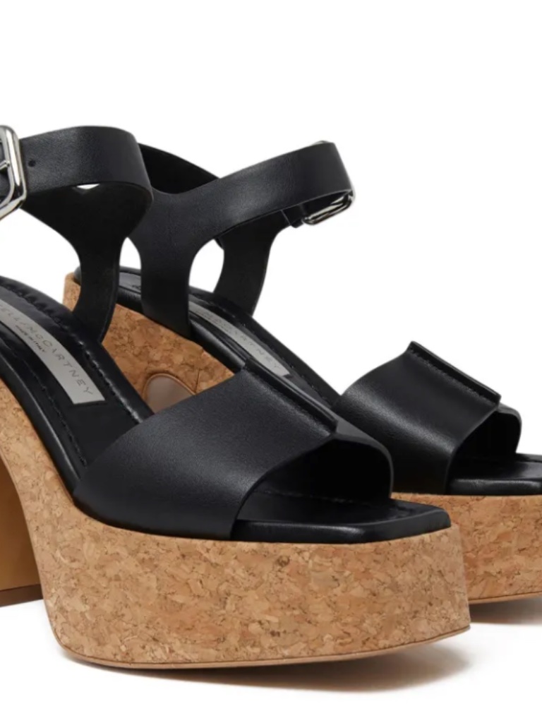 Stella Mccartney Skyla Platform Cork Sandals Size Eu 41  Brand New